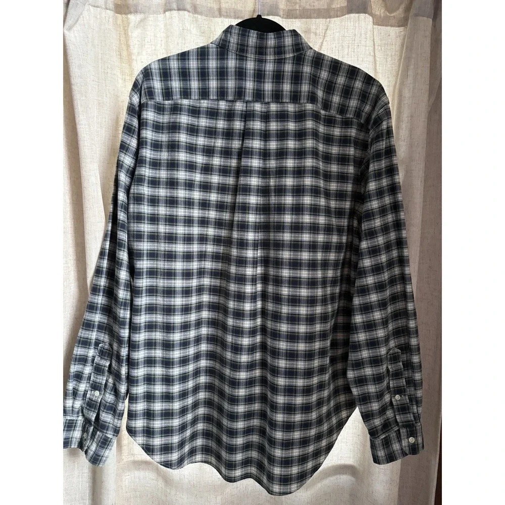 Ralph Lauren Mens XL Plaid Shirt Classic Fit Button Front‎ Long Sleeve Casual